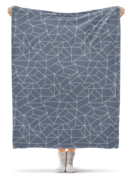 Заказать плед в Москве. Плед флисовый 130x170 см Abstract от oneredfoxstore@gmail.com - готовые дизайны и нанесение принтов.