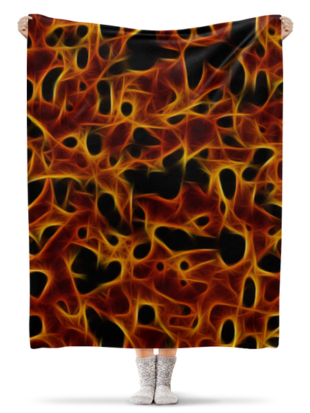 Заказать плед в Москве. Плед флисовый 130x170 см Abstract от oneredfoxstore@gmail.com - готовые дизайны и нанесение принтов.