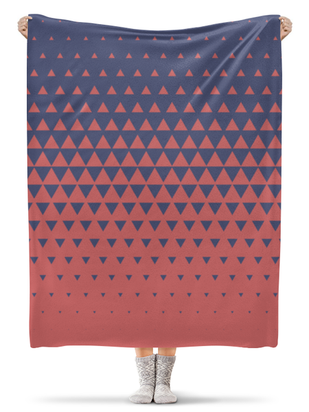 Заказать плед в Москве. Плед флисовый 130x170 см Abstract от oneredfoxstore@gmail.com - готовые дизайны и нанесение принтов.
