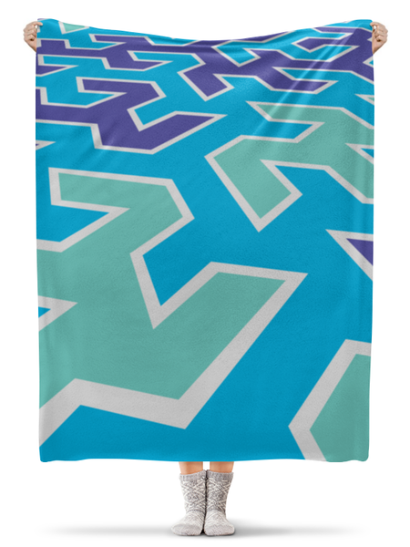 Заказать плед в Москве. Плед флисовый 130x170 см Abstract от oneredfoxstore@gmail.com - готовые дизайны и нанесение принтов.