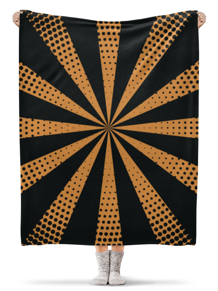 Заказать плед в Москве. Плед флисовый 130x170 см Abstract от oneredfoxstore@gmail.com - готовые дизайны и нанесение принтов.