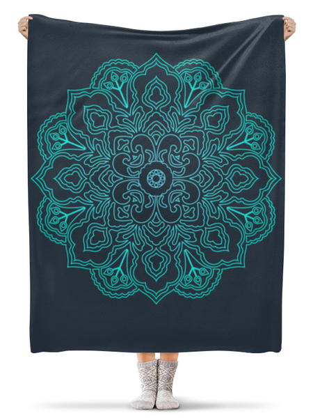 Заказать плед в Москве. Плед флисовый 130x170 см Abstract от oneredfoxstore@gmail.com - готовые дизайны и нанесение принтов.