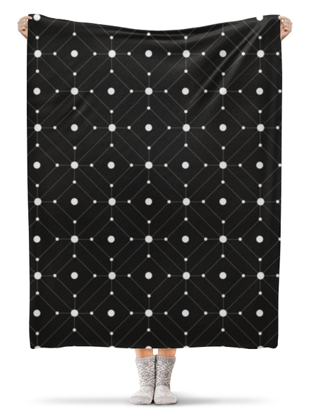 Заказать плед в Москве. Плед флисовый 130x170 см Abstract от oneredfoxstore@gmail.com - готовые дизайны и нанесение принтов.