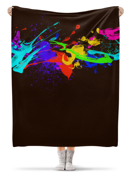 Заказать плед в Москве. Плед флисовый 130x170 см Abstract от oneredfoxstore@gmail.com - готовые дизайны и нанесение принтов.