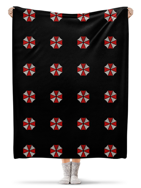 Заказать плед в Москве. Плед флисовый 130x170 см Umbrella от GeekFox  - готовые дизайны и нанесение принтов.