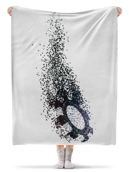 Заказать плед в Москве. Плед флисовый 130x170 см Abstract от oneredfoxstore@gmail.com - готовые дизайны и нанесение принтов.