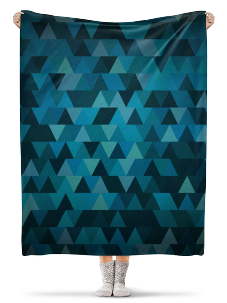 Заказать плед в Москве. Плед флисовый 130x170 см Abstract от oneredfoxstore@gmail.com - готовые дизайны и нанесение принтов.