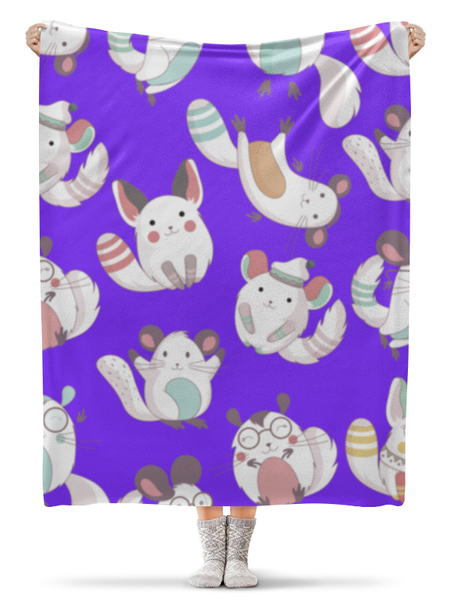 Заказать плед в Москве. Плед флисовый 130x170 см Abstract от oneredfoxstore@gmail.com - готовые дизайны и нанесение принтов.