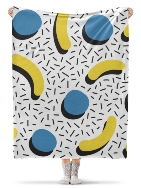 Заказать плед в Москве. Плед флисовый 130x170 см Abstract от oneredfoxstore@gmail.com - готовые дизайны и нанесение принтов.