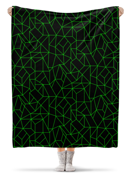 Заказать плед в Москве. Плед флисовый 130x170 см Abstract от oneredfoxstore@gmail.com - готовые дизайны и нанесение принтов.