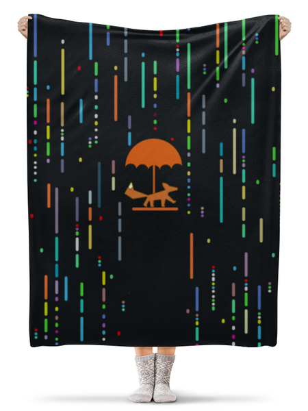 Заказать плед в Москве. Плед флисовый 130x170 см Abstract от oneredfoxstore@gmail.com - готовые дизайны и нанесение принтов.