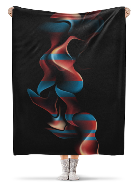 Заказать плед в Москве. Плед флисовый 130x170 см Abstract от oneredfoxstore@gmail.com - готовые дизайны и нанесение принтов.