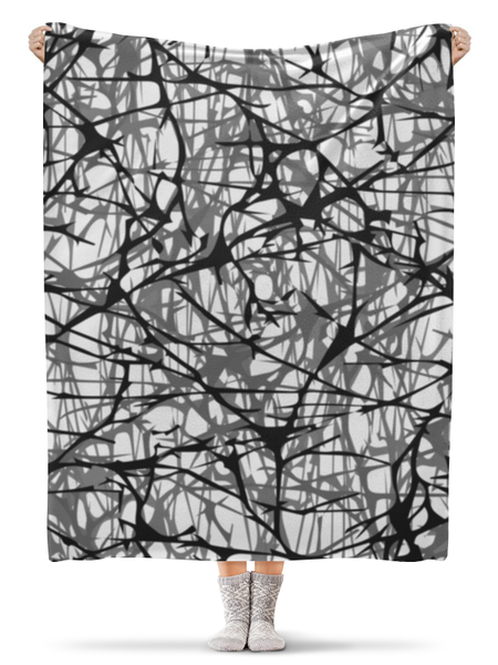 Заказать плед в Москве. Плед флисовый 130x170 см Abstract от oneredfoxstore@gmail.com - готовые дизайны и нанесение принтов.