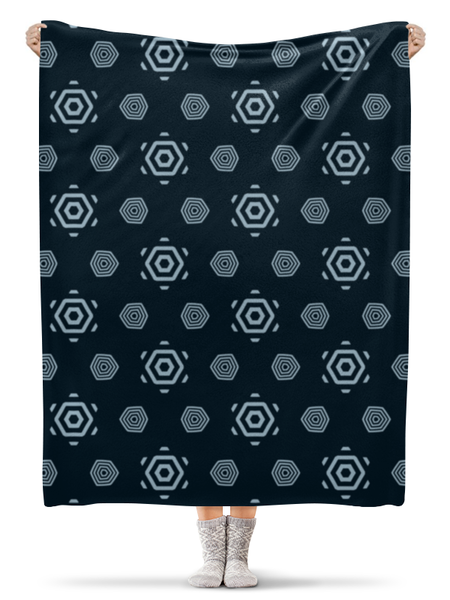 Заказать плед в Москве. Плед флисовый 130x170 см Abstract от oneredfoxstore@gmail.com - готовые дизайны и нанесение принтов.