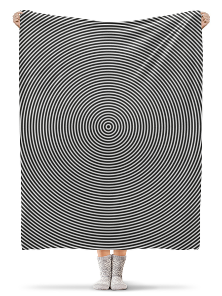 Заказать плед в Москве. Плед флисовый 130x170 см Abstract от oneredfoxstore@gmail.com - готовые дизайны и нанесение принтов.