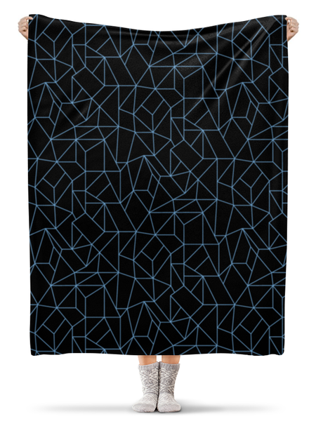 Заказать плед в Москве. Плед флисовый 130x170 см Abstract от oneredfoxstore@gmail.com - готовые дизайны и нанесение принтов.