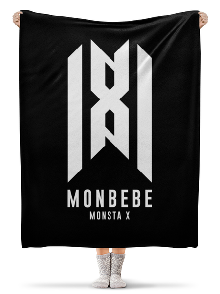 Заказать плед в Москве. Плед флисовый 130x170 см Monsta X от geekbox - готовые дизайны и нанесение принтов.