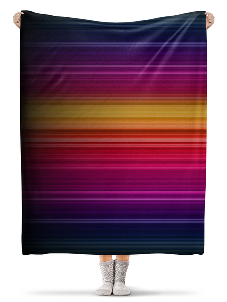 Заказать плед в Москве. Плед флисовый 130x170 см Abstract от oneredfoxstore@gmail.com - готовые дизайны и нанесение принтов.
