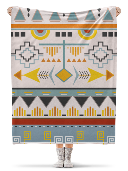 Заказать плед в Москве. Плед флисовый 130x170 см Abstract от oneredfoxstore@gmail.com - готовые дизайны и нанесение принтов.
