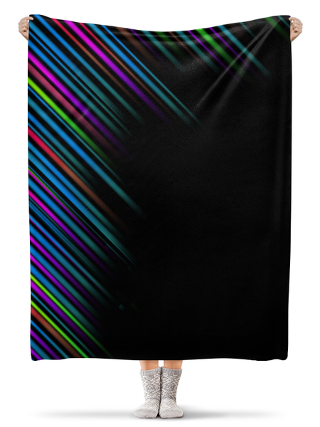 Заказать плед в Москве. Плед флисовый 130x170 см Abstract от oneredfoxstore@gmail.com - готовые дизайны и нанесение принтов.