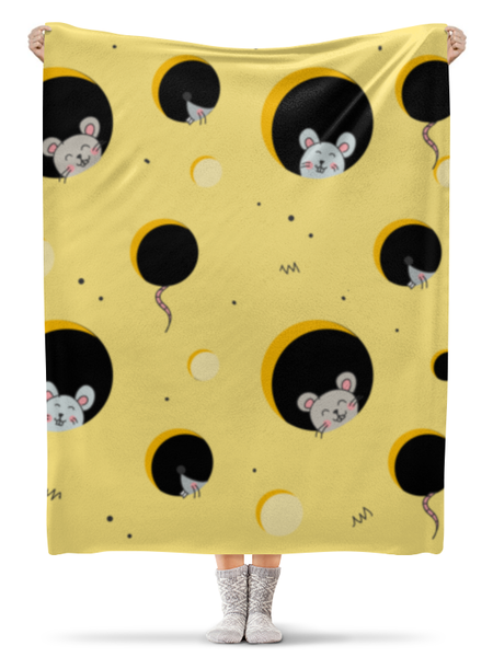 Заказать плед в Москве. Плед флисовый 130x170 см Abstract от oneredfoxstore@gmail.com - готовые дизайны и нанесение принтов.
