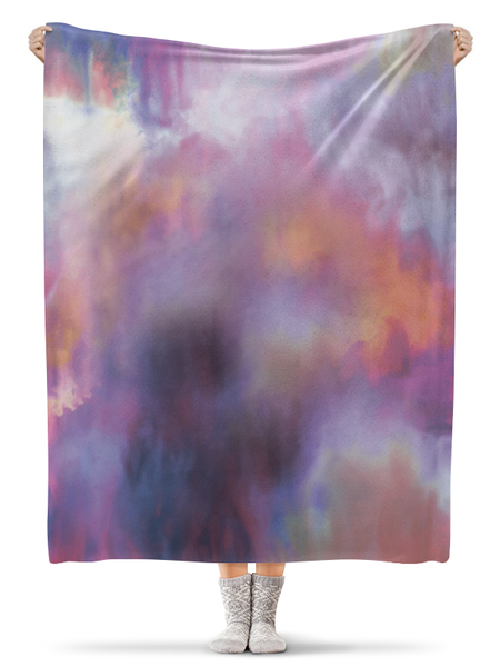 Заказать плед в Москве. Плед флисовый 130x170 см Abstract от oneredfoxstore@gmail.com - готовые дизайны и нанесение принтов.