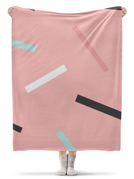 Заказать плед в Москве. Плед флисовый 130x170 см Abstract от oneredfoxstore@gmail.com - готовые дизайны и нанесение принтов.