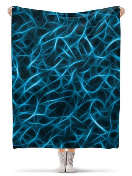 Заказать плед в Москве. Плед флисовый 130x170 см Abstract от oneredfoxstore@gmail.com - готовые дизайны и нанесение принтов.