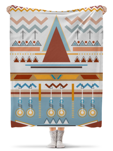 Заказать плед в Москве. Плед флисовый 130x170 см Abstract от oneredfoxstore@gmail.com - готовые дизайны и нанесение принтов.