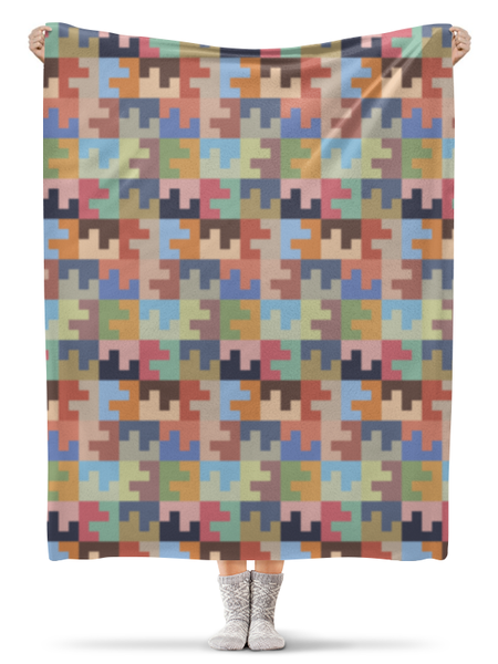 Заказать плед в Москве. Плед флисовый 130x170 см Abstract от oneredfoxstore@gmail.com - готовые дизайны и нанесение принтов.