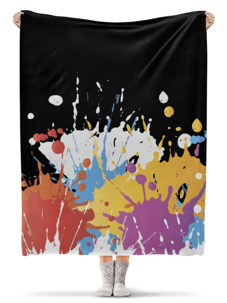 Заказать плед в Москве. Плед флисовый 130x170 см Abstract от oneredfoxstore@gmail.com - готовые дизайны и нанесение принтов.