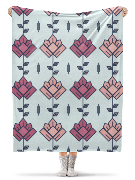 Заказать плед в Москве. Плед флисовый 130x170 см Abstract от oneredfoxstore@gmail.com - готовые дизайны и нанесение принтов.