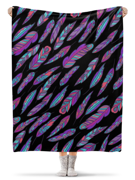 Заказать плед в Москве. Плед флисовый 130x170 см Abstract от oneredfoxstore@gmail.com - готовые дизайны и нанесение принтов.