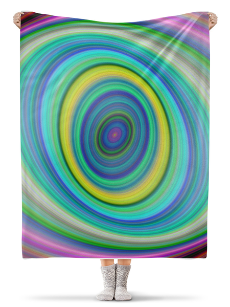 Заказать плед в Москве. Плед флисовый 130x170 см Abstract от oneredfoxstore@gmail.com - готовые дизайны и нанесение принтов.