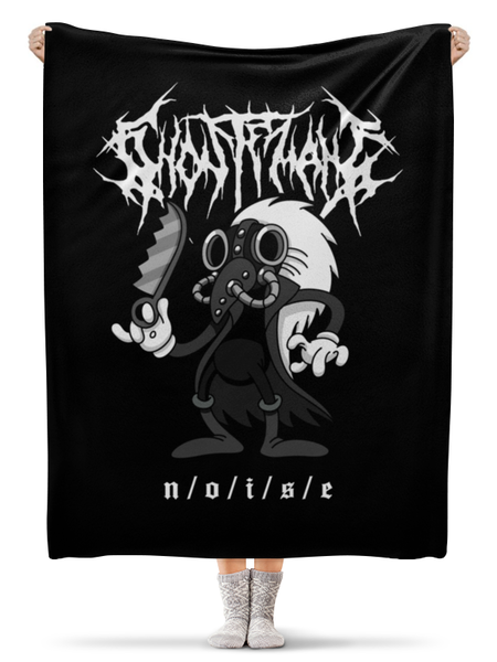 Заказать плед в Москве. Плед флисовый 130x170 см Ghostemane от geekbox - готовые дизайны и нанесение принтов.
