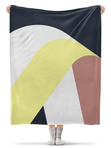 Заказать плед в Москве. Плед флисовый 130x170 см Abstract от oneredfoxstore@gmail.com - готовые дизайны и нанесение принтов.