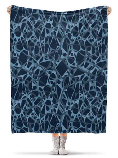 Заказать плед в Москве. Плед флисовый 130x170 см Abstract от oneredfoxstore@gmail.com - готовые дизайны и нанесение принтов.