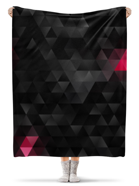 Заказать плед в Москве. Плед флисовый 130x170 см Abstract от oneredfoxstore@gmail.com - готовые дизайны и нанесение принтов.