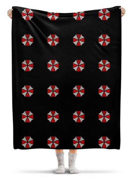 Заказать плед в Москве. Плед флисовый 130x170 см Umbrella от GeekFox  - готовые дизайны и нанесение принтов.