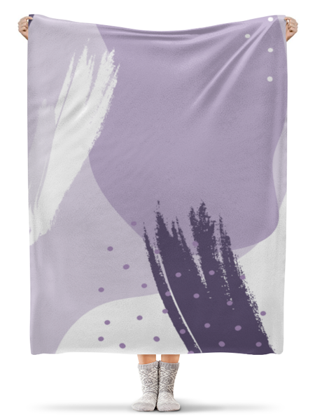 Заказать плед в Москве. Плед флисовый 130x170 см Abstract от oneredfoxstore@gmail.com - готовые дизайны и нанесение принтов.