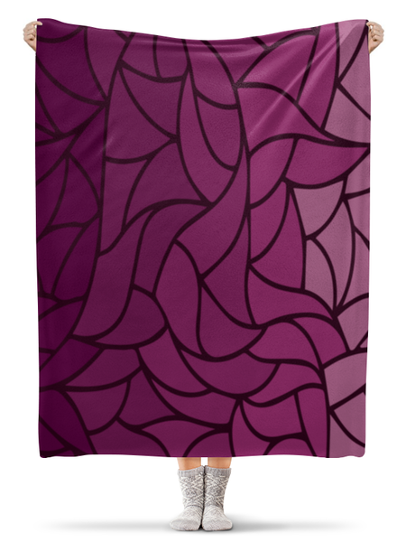 Заказать плед в Москве. Плед флисовый 130x170 см Abstract от oneredfoxstore@gmail.com - готовые дизайны и нанесение принтов.