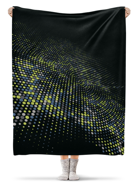Заказать плед в Москве. Плед флисовый 130x170 см Abstract от oneredfoxstore@gmail.com - готовые дизайны и нанесение принтов.
