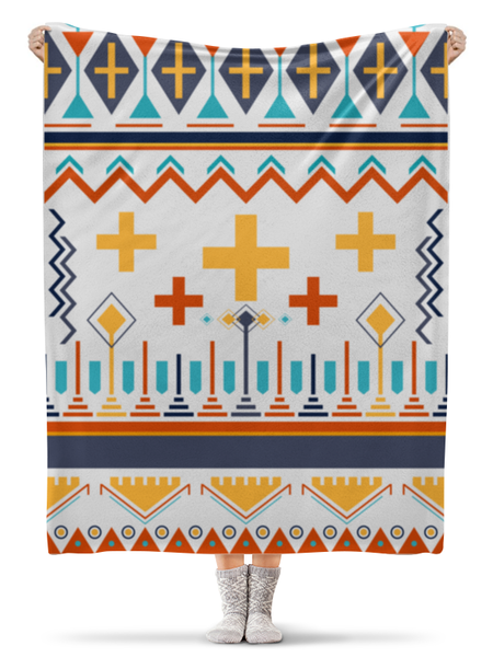 Заказать плед в Москве. Плед флисовый 130x170 см Abstract от oneredfoxstore@gmail.com - готовые дизайны и нанесение принтов.