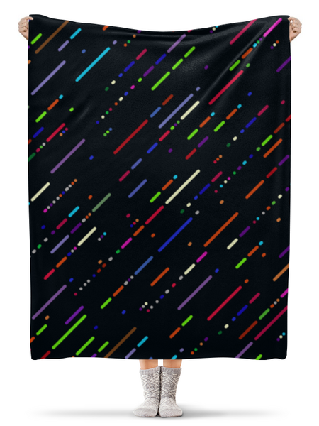 Заказать плед в Москве. Плед флисовый 130x170 см Abstract от oneredfoxstore@gmail.com - готовые дизайны и нанесение принтов.