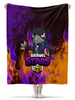 Заказать плед в Москве. Плед флисовый 130x170 см Brawl Stars CROW от weeert - готовые дизайны и нанесение принтов.