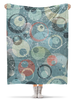 Заказать плед в Москве. Плед флисовый 130x170 см Abstract от oneredfoxstore@gmail.com - готовые дизайны и нанесение принтов.