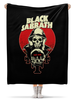 Заказать плед в Москве. Плед флисовый 130x170 см Black Sabbath от geekbox - готовые дизайны и нанесение принтов.
