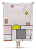 Заказать плед в Москве. Плед флисовый 130x170 см Abstract от oneredfoxstore@gmail.com - готовые дизайны и нанесение принтов.