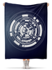 Заказать плед в Москве. Плед флисовый 130x170 см Abstract от oneredfoxstore@gmail.com - готовые дизайны и нанесение принтов.