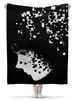 Заказать плед в Москве. Плед флисовый 130x170 см Грусть от Дана Столыпина - готовые дизайны и нанесение принтов.